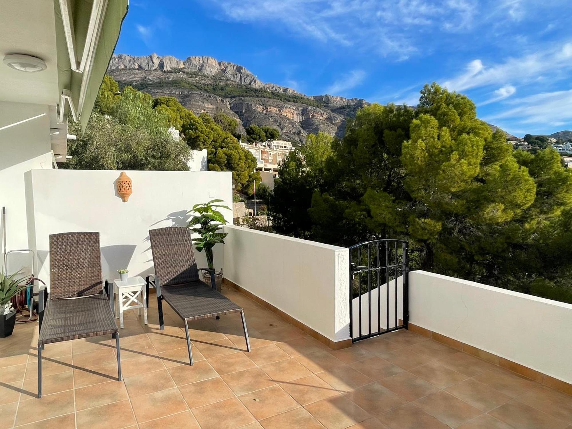 Ama Vida Altea Apartment With Panoramic View Eksteriør bilde